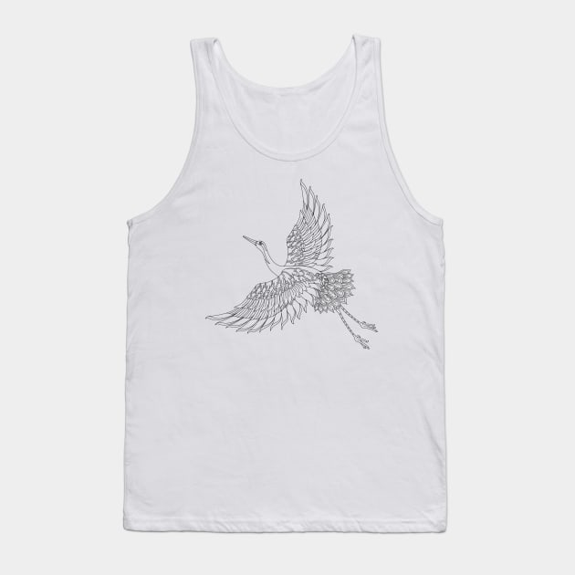 Stork Tank Top by TeesAndTheCities